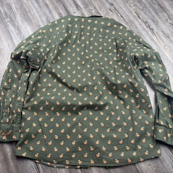 soldCompany Men's Large Relaxed Fit Long Sleeve Button Down Mule - Picture 5 of 6